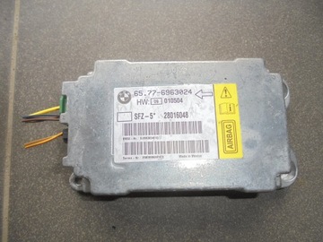 Блок управления подушками безопасности датчик bmw 5 e60 e61 6963024, фото