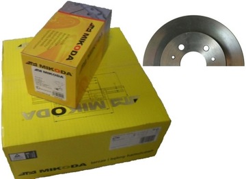 Disks mikoda 0549 pads toyota aygo b1 2005-2014 aygo b4 2014- front 247mm, фото