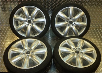 Mini f54 clubman wheels titans disks tires 18" design 521, фото
