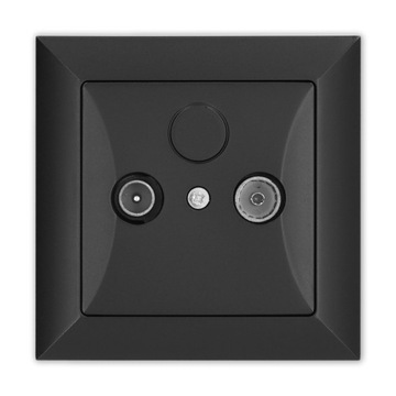 Opal nest telewizyjne rtv tip black matte, фото