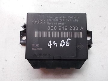 Audi a4 b6 00-04r parking sensors control unit 8e0919283a, фото