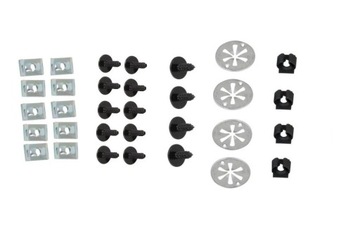 Clips protection motor set vw bora golf 4, фото