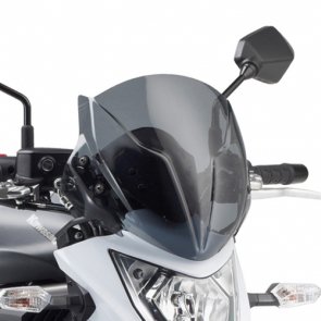 Kawasaki er-6n/ er-6f glass fairing kappa givi, фото