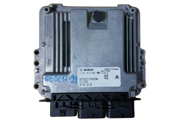 Ecu peugeot 508 2.2 9678615580 0281018046 в комплекте, фото