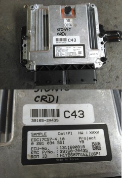 Kia original 39165-2a435 0281034551, фото