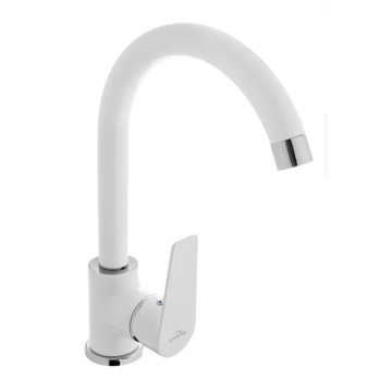 Battery dokos sink white/ chrome 9717, фото