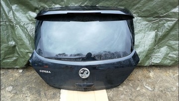 Opel corsa d крышка зад задняя комплект спойлер z20c, фото