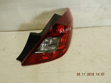 Opel corsa 5 doors 06 - lantern dark right rear side, фото