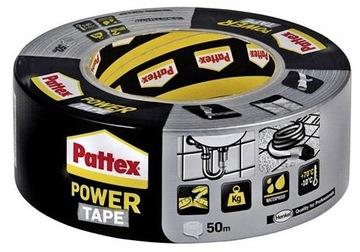 Plume assembly 48mm x 50m power ribbon silver pattex, фото