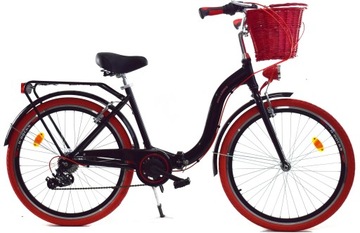 Bicycle female male dallas 26 aluminum folding, фото