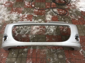 Kangoo 2 restyling bumper front naked in good condition, фото