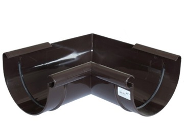 Inner corner gamrat 125 mm brown, фото