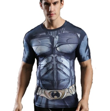 T-shirt thermo batman dark gym xl, фото