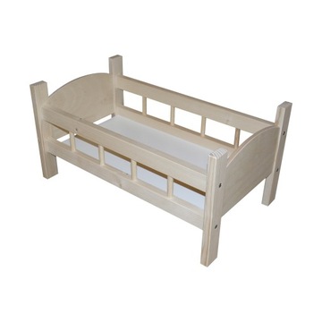 Crib wooden for dolls from manufacturer, фото