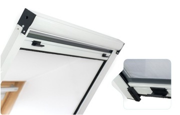 Mosquito net rolling on window roofs з spowalniaczem mechanism (new!), фото
