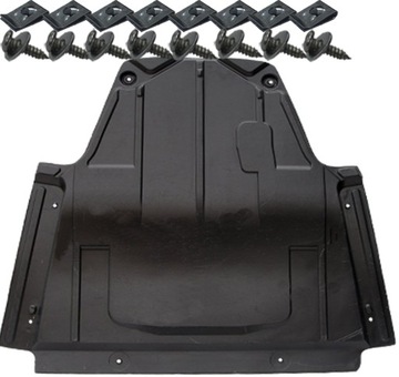 Renault laguna 2 2001-2007 protection motor clips, фото