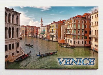 Магнит на холодильник италия венеция canale grande, фото