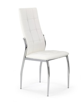 Chair k209 white, kitchen, salon, eco skin, фото