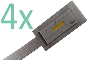Набор 4x фара led подсветка nadszafkowa torro inox+ картридж., фото