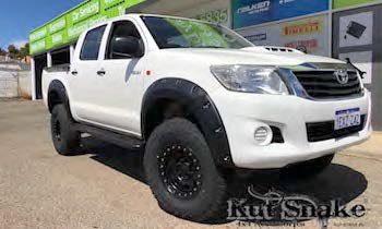 Расширения крыльев 50mm toyota hilux 2005-2011, фото