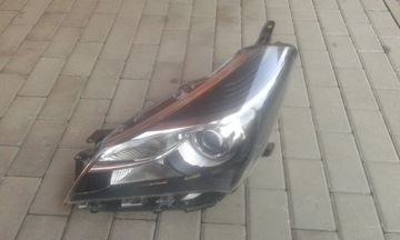 Front headlight toyota yaris 3 restyling, фото