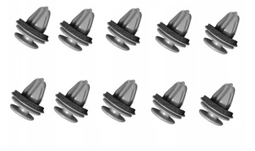 Pin clip nissan pathfinder r50 r51 10 pieces, фото