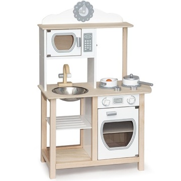 Wooden kitchen з accessories for children viga toys, фото
