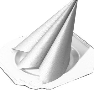 Great napkin on the table silver 40x40 xxl communion, фото