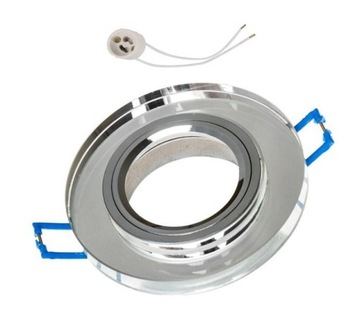 Plinth glass fog light to led backlight on 230v gu10 ct74, фото