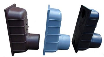 Deposition drainage pipe lower 3 colors compartment rainy, фото