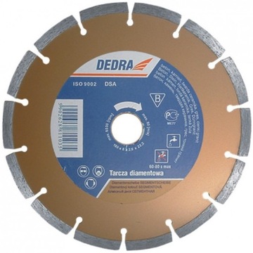Dedra disk diamond sectional 230/ 22, 2 h1109, фото