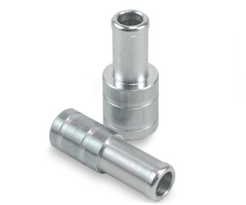 Соединитель алюминиевый редукция, снижение 8mm - 12mm, фото