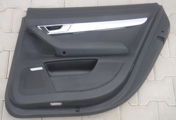 Audi a6 c6 4f обшивка двери правая задняя bose кожа, фото