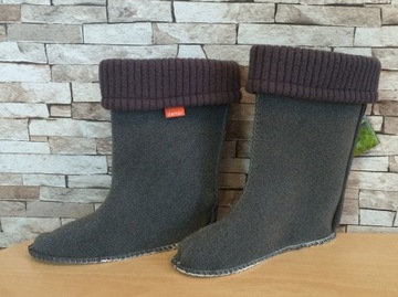 Heaters galoshes children's demar gray 34, фото