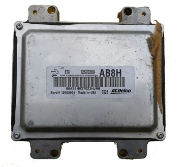 Ecu opel corsa e 1. 4b 12670269 ab8h в комплекте новый, фото