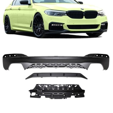 Диффузор задний bmw g30 g31 17- m-performance, фото
