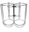 Basket on bumper 200 double stainless 22-28mm, фото