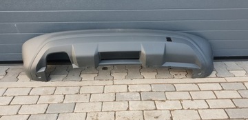 Спойлер накладка заднего бампера задний audi q2, фото