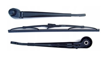 Vw golf 4 rear wiper blade holder + leaf 1j6955435, фото
