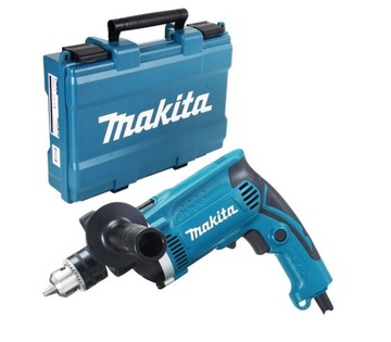 Drill blow makita hp1630k good trunk ok! on wire 230v sturdy 710w, фото