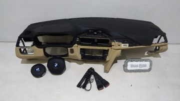 Bmw f30 31 32 панель venetobeige подушка безопасности натяжитель, фото