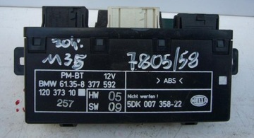 7805/ 58 computer control unit block abs bmw e39 61. 35-8377592, фото