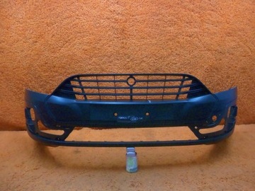 Transit custom 1 bumper lattice front gray, фото