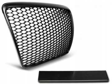 Lattice audi a6 c6 09-2011 rs-style matte-black, фото