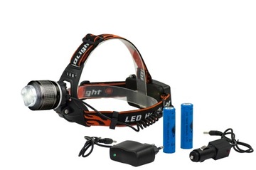 Headlamp led backlight sturdy lamp lantern, фото