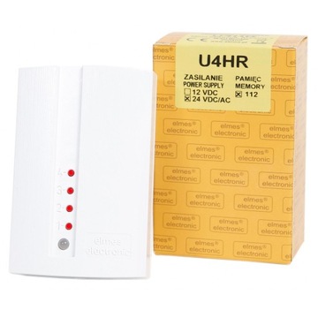 U4hr (24v) - 19-32vdc or 19-27vac receiver radio - elmes, фото