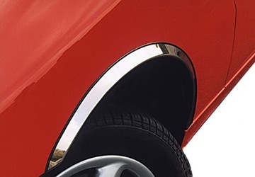 Audi a4 b7 overlay on the wing 4pcs '04 - 08, фото