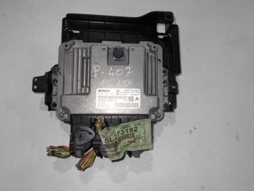 Peugeot 407 1, 6 hdi компьютер контроллер двигателя, фото
