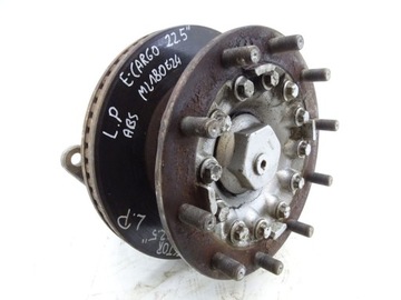 Iveco eurocargo 02-08 trunnion hub left 22, 5'', фото