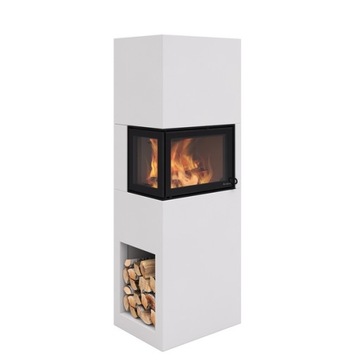 Fireplace norwegian pisa left window liner n 20a chrome, фото